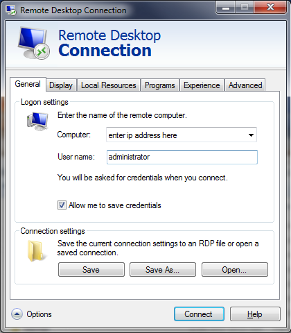 How To Connect Remote Desktop Between Vista And Xp